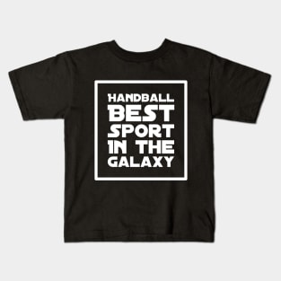 Handball Best Sport in the galaxy Kids T-Shirt